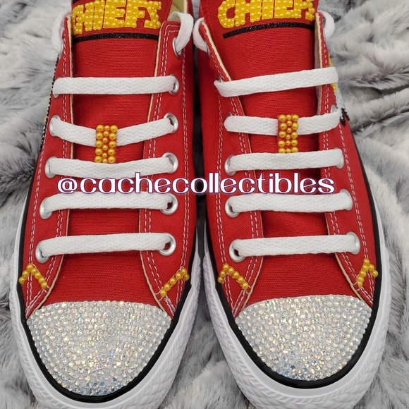Customized Icy Chucks- Bling Chucks - Picture 4 of 8